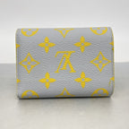 Louis Vuitton Trifold Wallet Monogram Glow Victor Blue Yellow — view 7