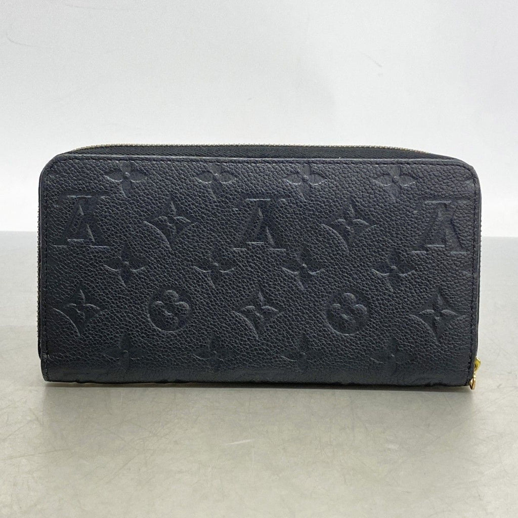 Louis Vuitton Wallet Monogram Empreinte Zippy Noir — view 8
