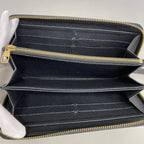 Louis Vuitton Wallet Monogram Empreinte Zippy Noir — view 3