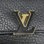 Louis Vuitton Trifold Wallet Portefeuille Capucines XS Noir — view 7