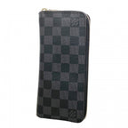 Louis Vuitton Wallet Damier Graphite Zippy Vertical Gray Black