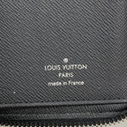 Louis Vuitton Wallet Damier Graphite Zippy Vertical Gray Black — view 4