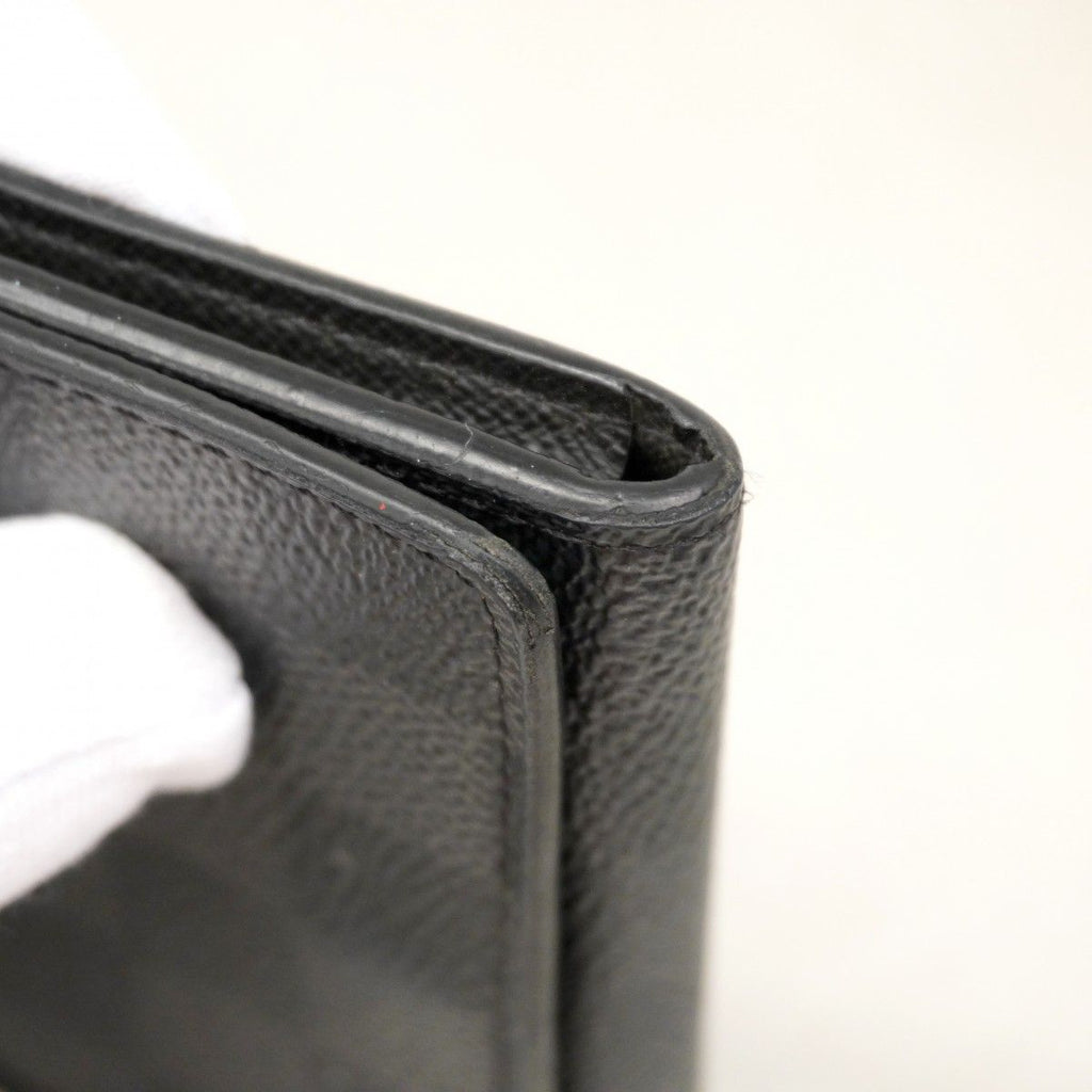 Louis Vuitton Card Case Damier Graphite Envelope Business Holder Gray Black — view 7
