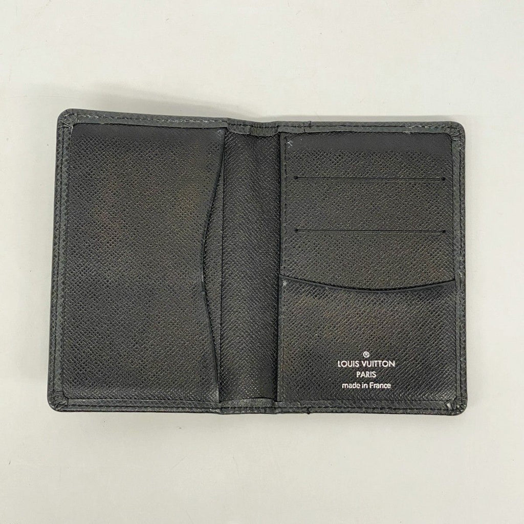 Louis Vuitton Card Case Taiga Organizer de Poche Ardoise — view 3