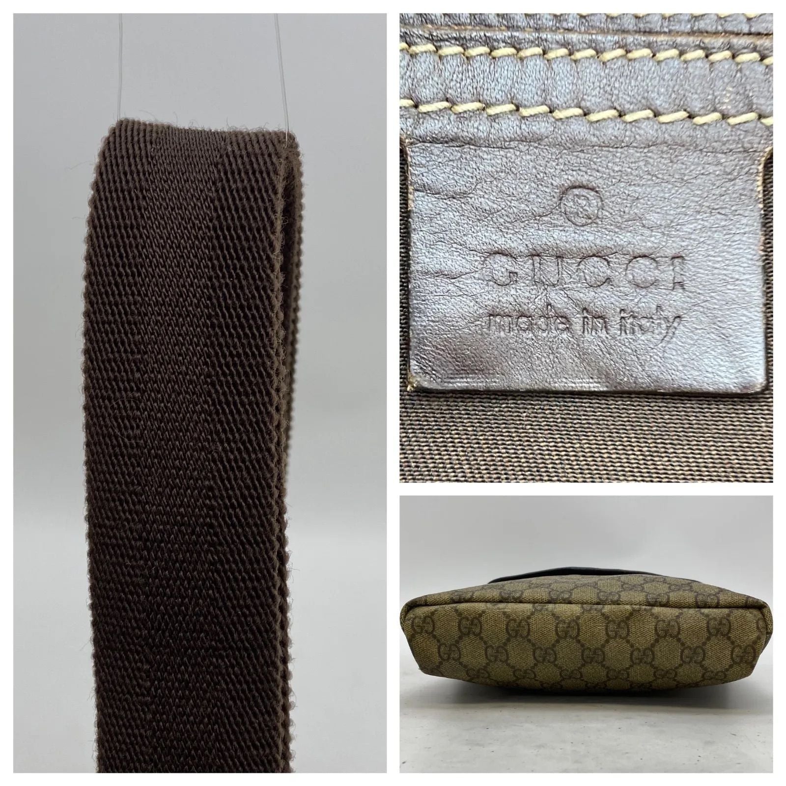 Gucci Shoulder Bag GG Supreme Crossbody Business Travel — view 4