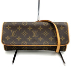 Louis Vuitton Pochette Twin PM Shoulder Bag Monogram