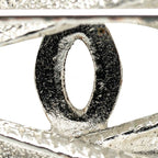 Chanel CC Logo Vintage Brooch Rope Motif Silver Metal — view 6