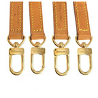 Louis Vuitton Leather Beige Brown Gold Shoulder Strap — view 6