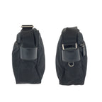 Prada Tessuto Black Silver Nylon Shoulder — view 8