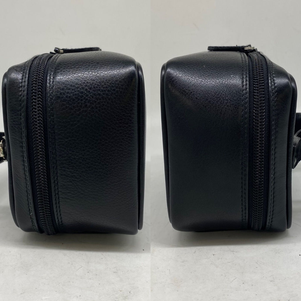 Gucci Horsebit Hand Vanity Pouch Leather Black — view 5