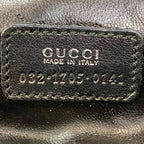 Gucci Horsebit Hand Vanity Pouch Leather Black — view 9