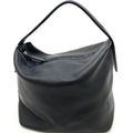 Loewe Hand Leather Black Pouch Anagram