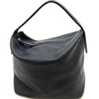 Loewe Hand Leather Black Pouch Anagram