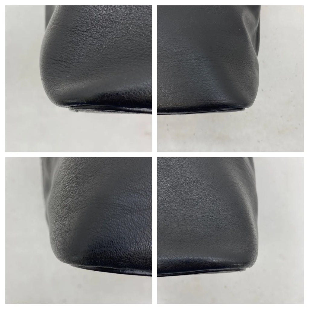 Loewe Hand Leather Black Pouch Anagram — view 6