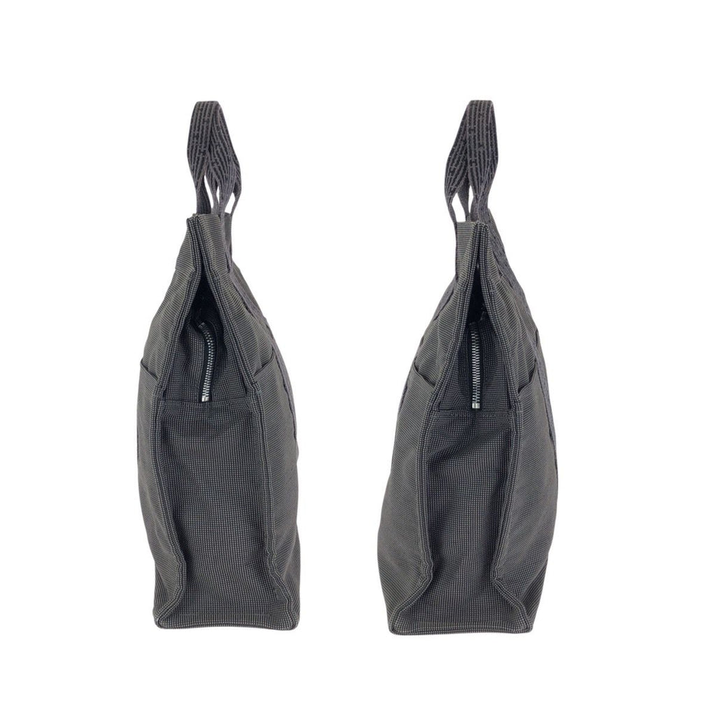 Hermes Her Line Gray Silver Polyamide Polyester Tote — view 7