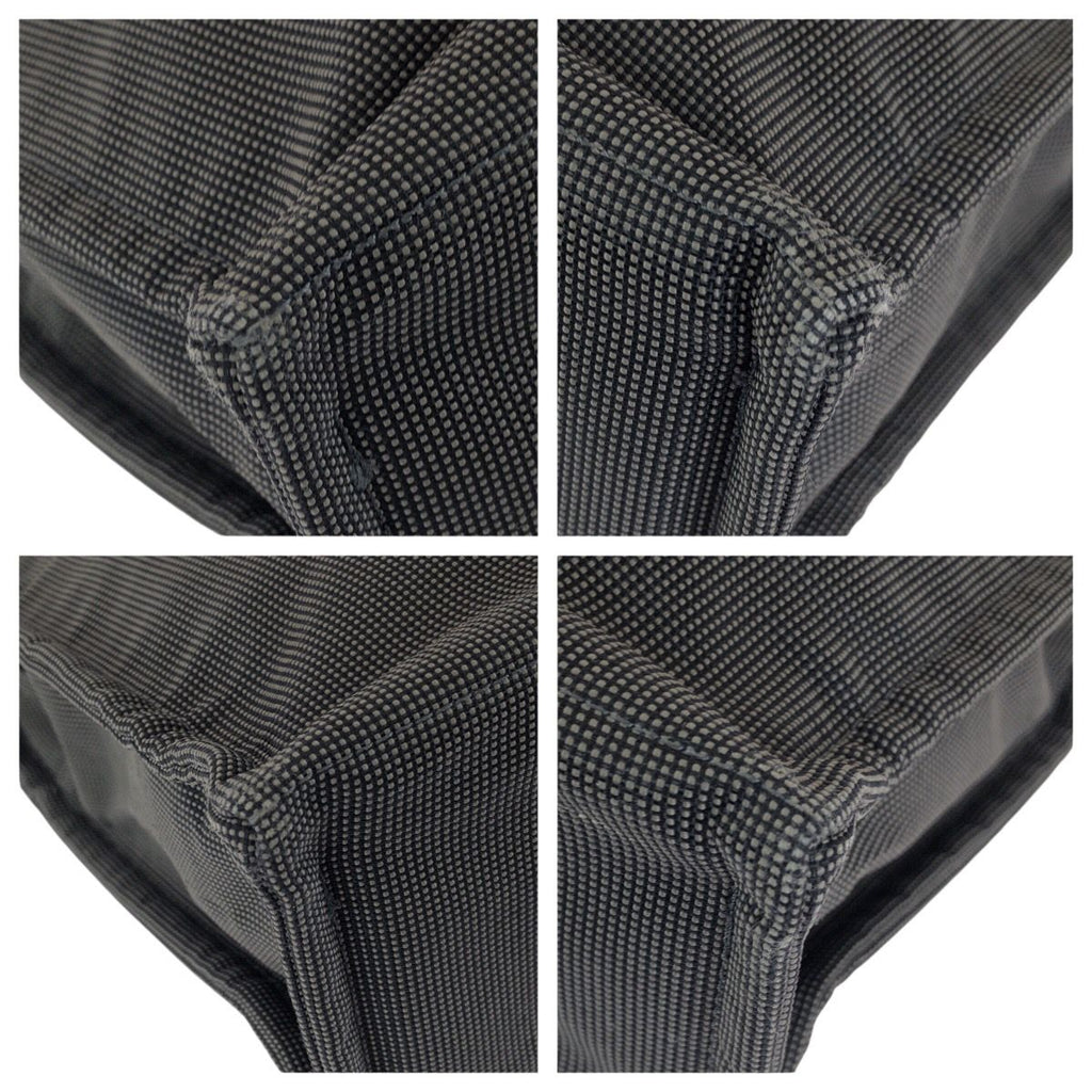 Hermes Her Line Gray Silver Polyamide Polyester Tote — view 3