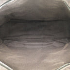 Hermes Her Line Gray Silver Polyamide Polyester Tote — view 8