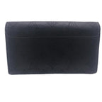 Louis Vuitton Portefeuille Iris Mahina Leather Wallet Black — view 2