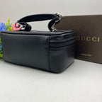 Gucci Horsebit Hand Vanity Pouch Leather Black — view 2