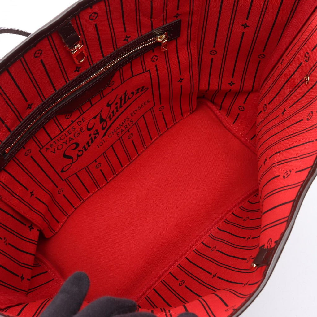 Louis Vuitton Tote Neverfull Canvas Leather — view 3