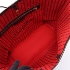 Louis Vuitton Tote Neverfull Canvas Leather — view 3
