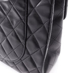 Chanel Shoulder Bag Deca Matelasse 34 Black Lambskin Chain — view 7