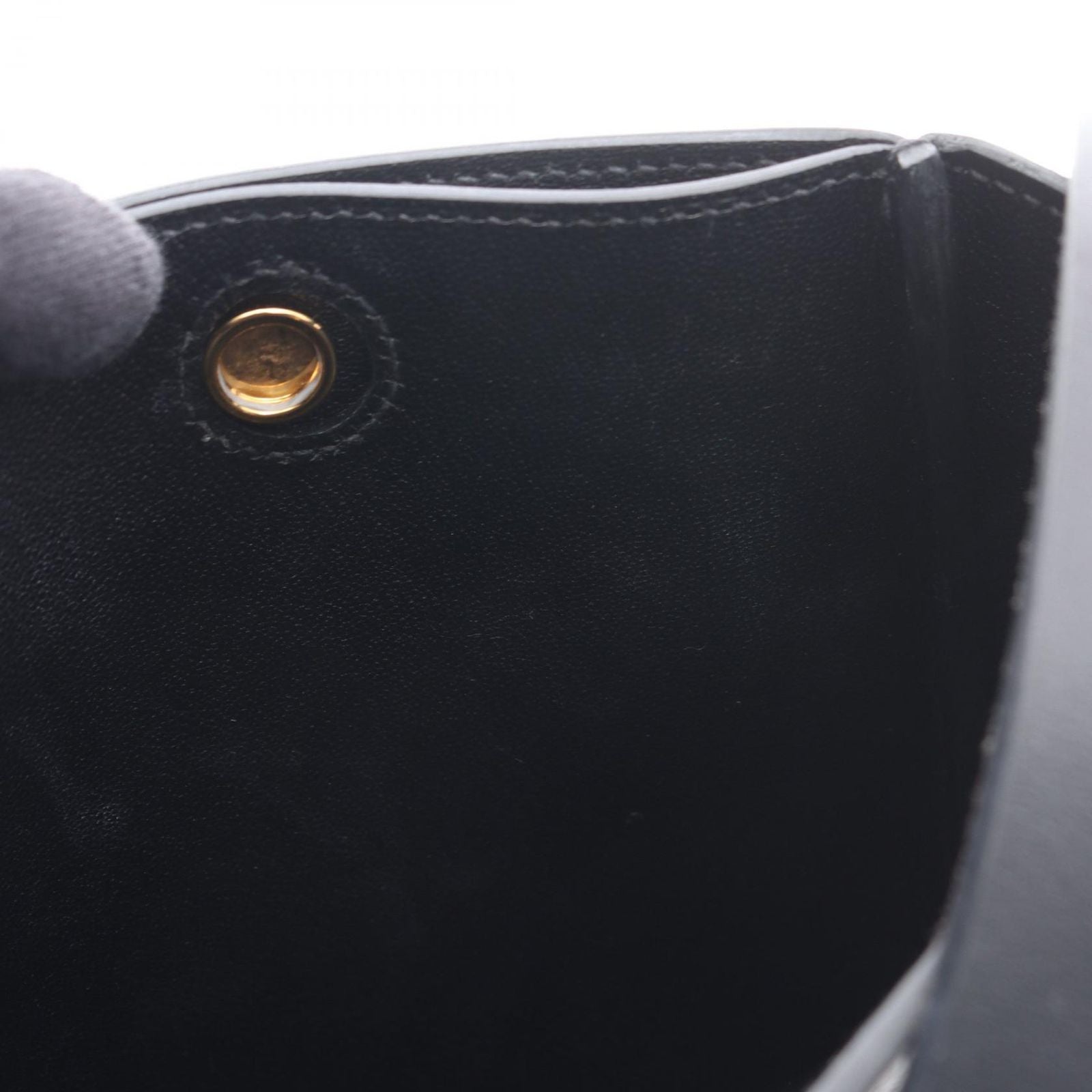 Hermes Shoulder Bag Perspective Cavalier Pochette Black — view 6