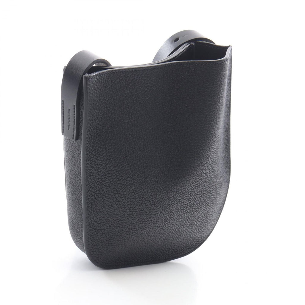 Hermes Shoulder Bag Perspective Cavalier Pochette Black — view 2