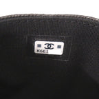 Chanel Quilted CC Logo Leather Black Fragment Case Wallet — view 8