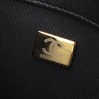 Chanel Shoulder Bag Quilted Black Lambskin Chain — view 5