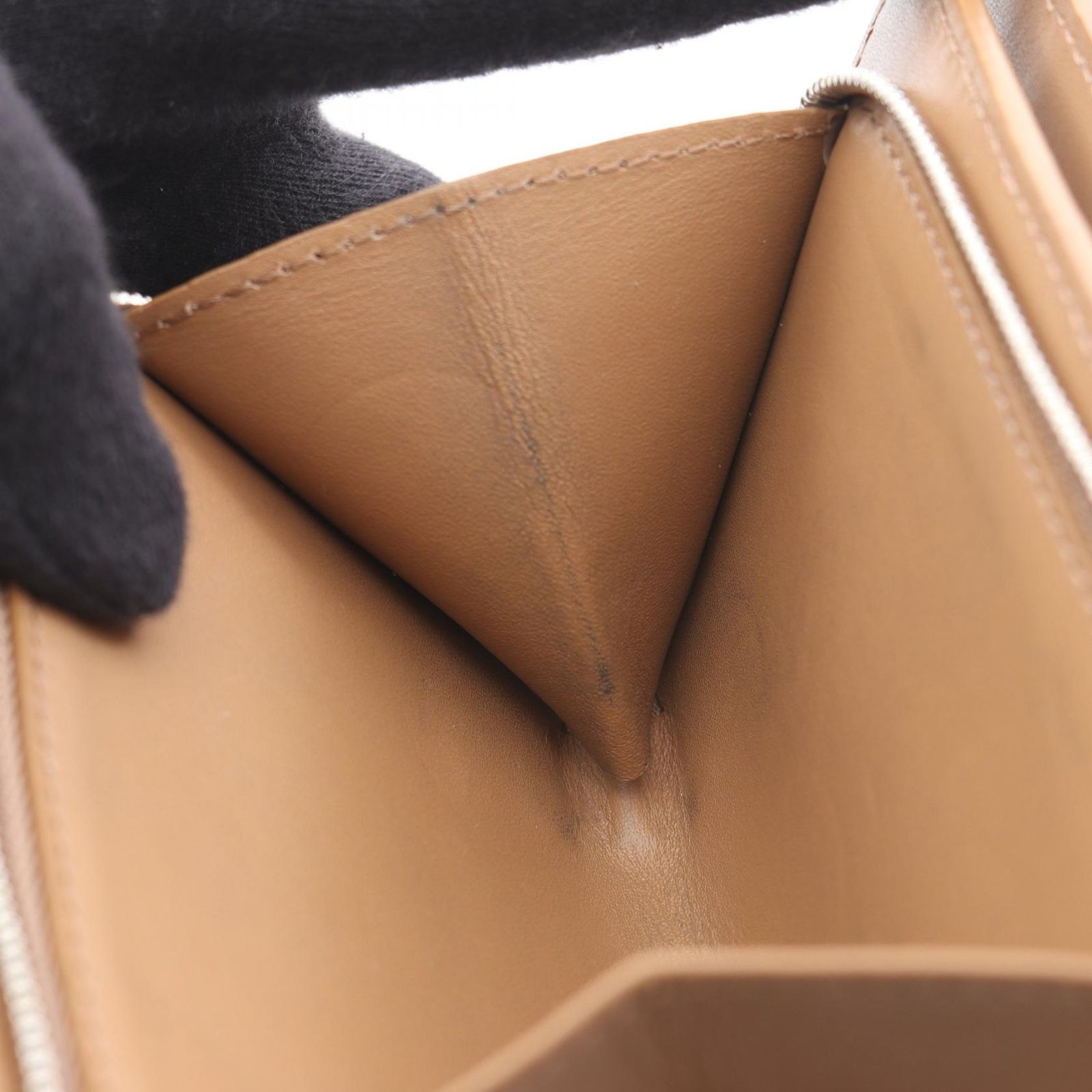 Loewe Bi Foldwallet Duet Compact Wallet Brown Leather — view 6