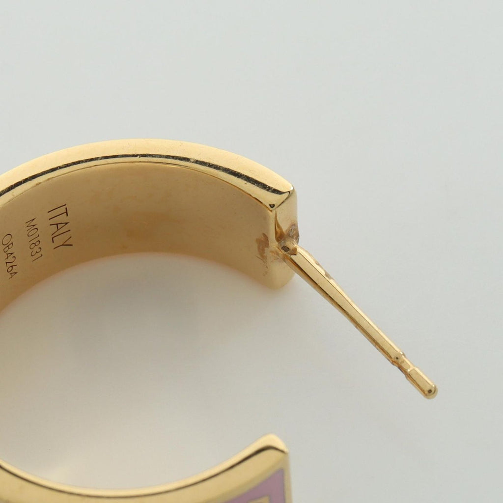 Louis Vuitton Earrings Nanogram Enamel Hoop — view 6