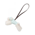 Hermes Charm Buddycharm Vert Pepa Mint Shaw Shearling Leather Buddy Keychain