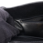 Chanel Tote Quilted Black Caviar Leather Chain — view 6