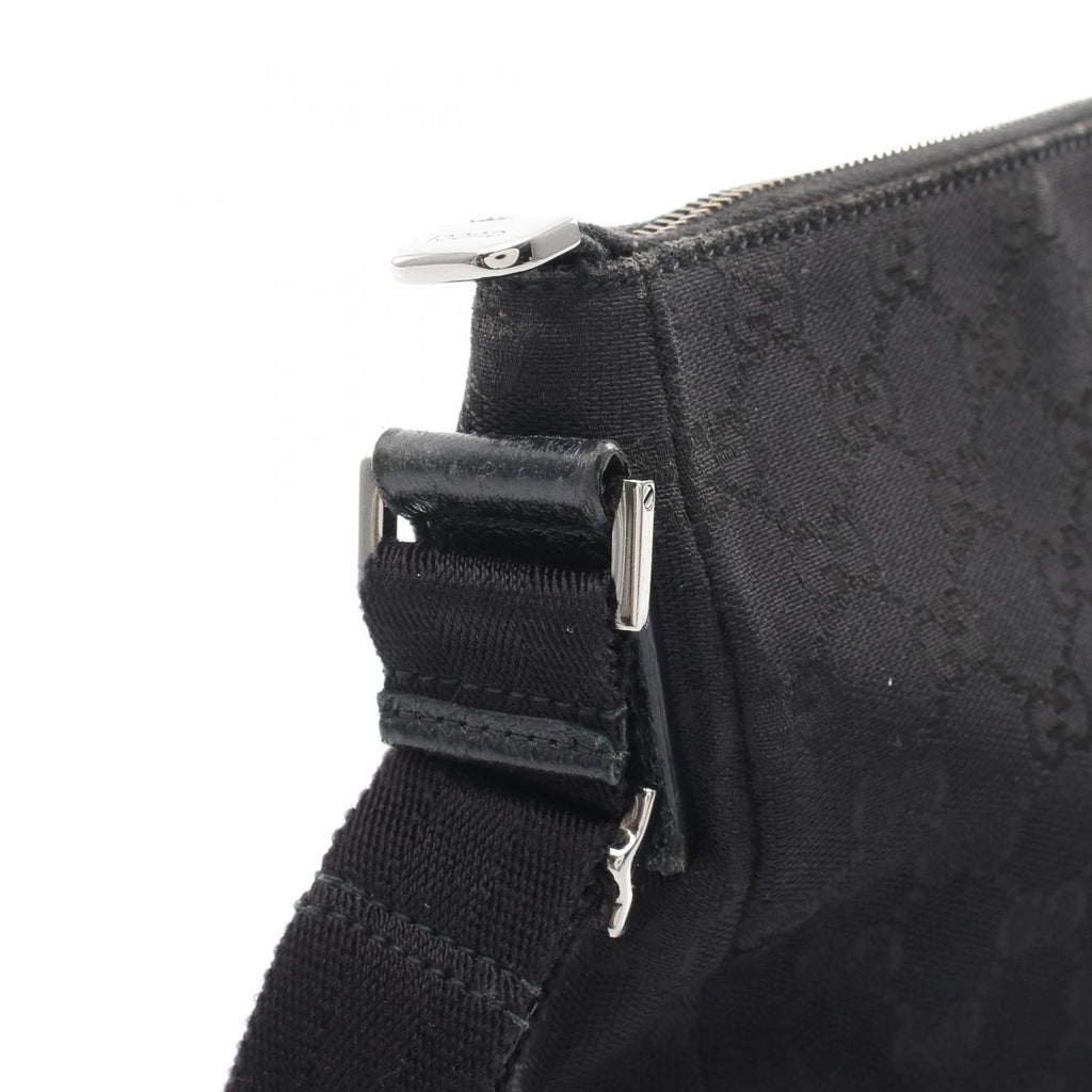 Gucci Shoulder Bag GG Canvas Black — view 7