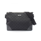 Gucci Shoulder Bag GG Canvas Black