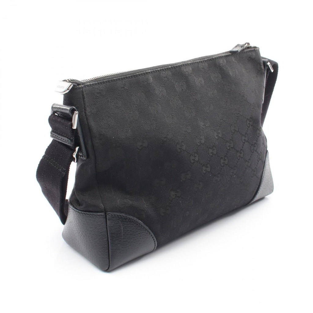 Gucci Shoulder Bag GG Canvas Black — view 2