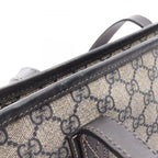 Gucci Tote GG Spuri Beige Navy Leather — view 7