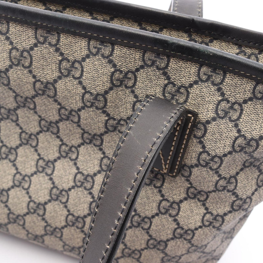 Gucci Tote GG Spuri Beige Navy Leather — view 8