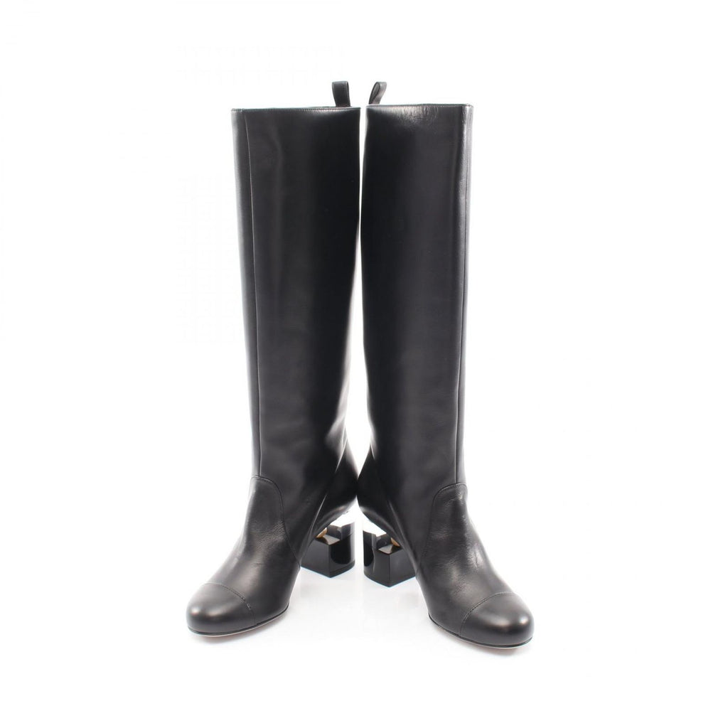 Chanel Boots Pearl Long Leather — view 3