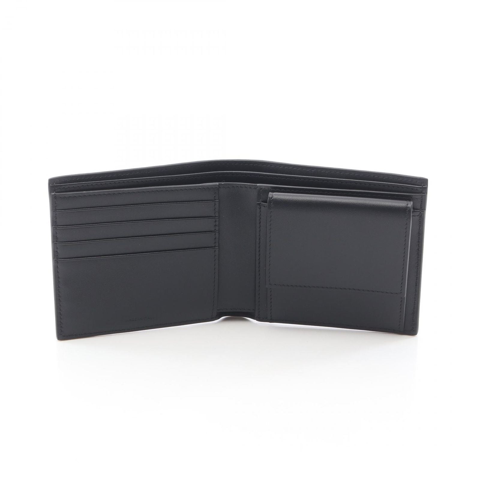 Celine Bi Foldwallet Black Leather Wallet — view 3