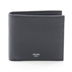 Celine Bi Foldwallet Black Leather Wallet