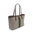 Gucci Tote Midi Amtote GG Spuri Beige Leather — view 2
