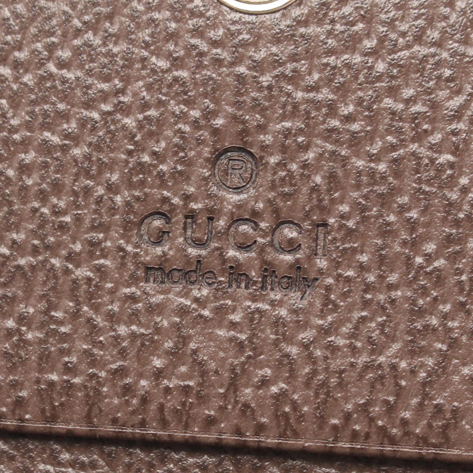 Gucci Bi Foldwallet Ophidia Sherry Line GG Spuri Beige Leather Wallet — view 5