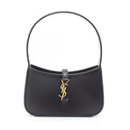 Saint Laurent Sanro Lampari Paris Handbag Mini le 5 a 7 Black Leather