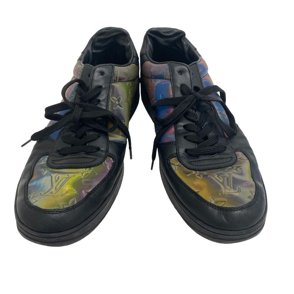 Louis Vuitton Rivoli Line Rainbow Sneakers Black — view 4