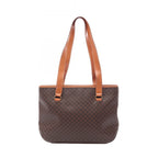 Celine Tote Macadam brown Leather Shoulder