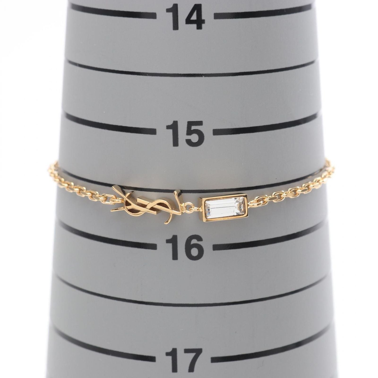 Saint Laurent Sanro Lampari Paris Bracelet Cassandra Gold — view 6