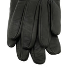 Hermes Chaine D'ancre Gloves 7.5 Leather Black — view 5