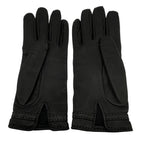 Hermes Chaine D'ancre Gloves 7.5 Leather Black — view 3